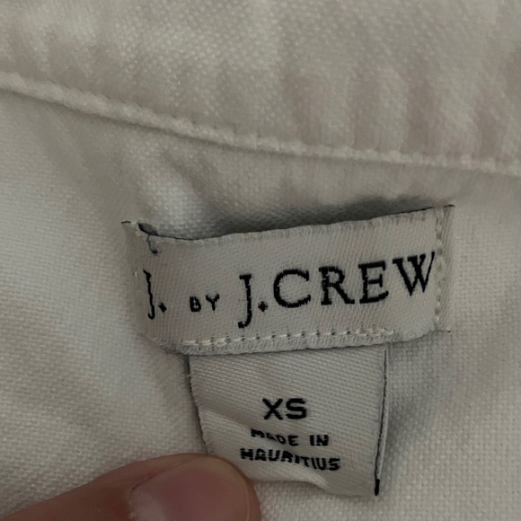 J. Crew Classic White Button Down Shirt - Picture 2 of 8